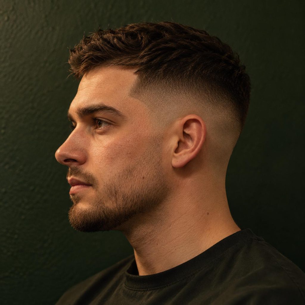 Skin fade van opzij